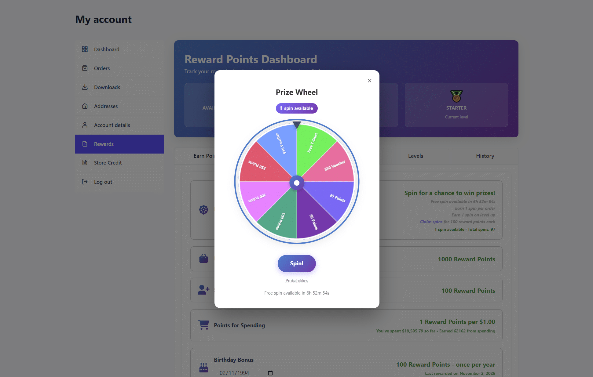Update 1.10.0 – Prize Wheel and Other Improvements!