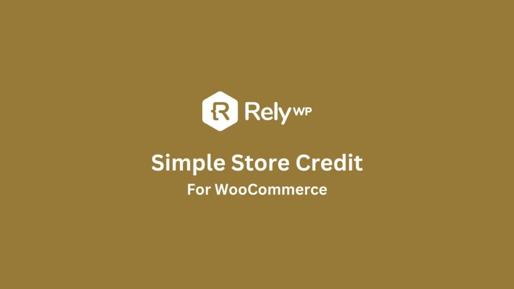 Simple Store Credit for WooCommerce video
