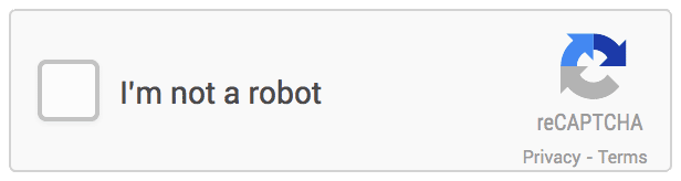 The Google reCAPTCHA "I’m not a robot" checkbox being ticked and verified